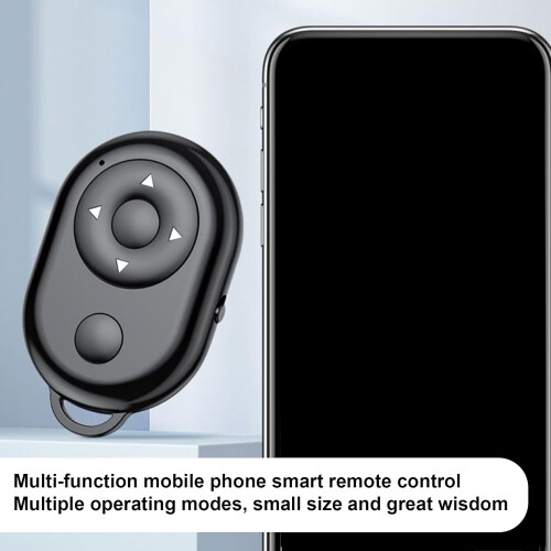 Fingertip Clicker - Wireless Camera Shutter | Compact Controller For Video Playback Photo Blogging And Recording 2