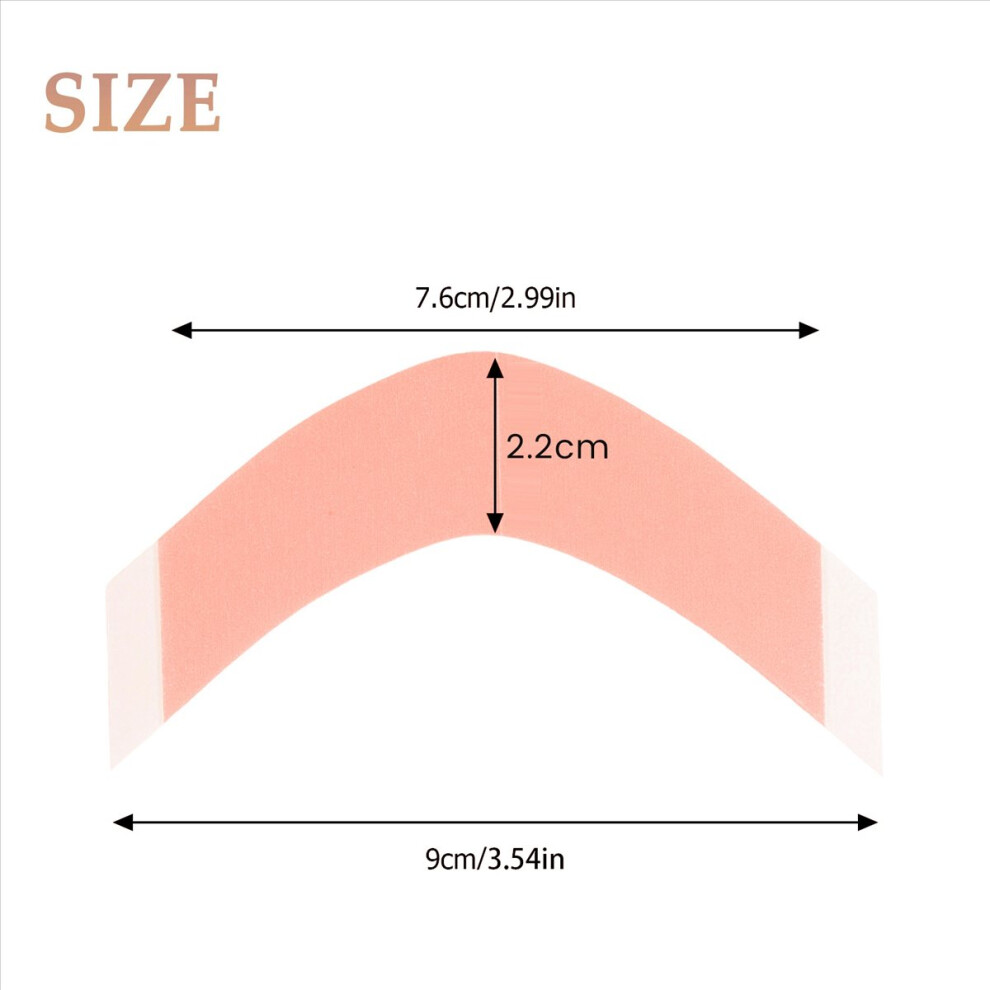 Unisex 72Pcs/Lot C+Cc Super Strong Duo Hair Double Adhesive Fixed Tape