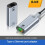 USB C 1000Mbps Ethernet-adapter Type-C til RJ45-port Gigabit 2