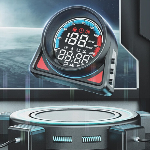 Bil Head-up Display GPS Digital Speedometer / MPH 2