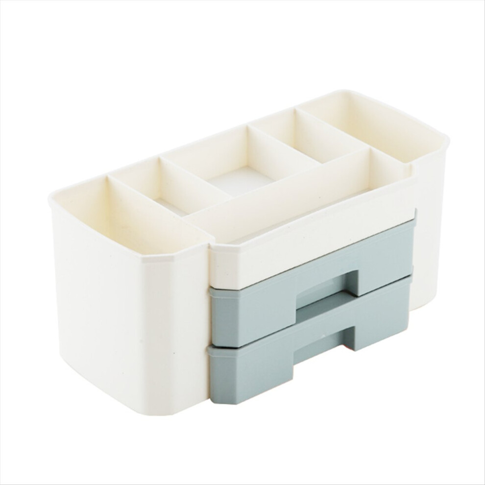 Makeup Organizer Cosmetic Case Organizing Makeup Storage Box,Blue-image-OPC-PMD6MFM-NEW