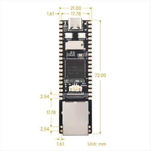 128 MB-os Pro Development Boardhoz