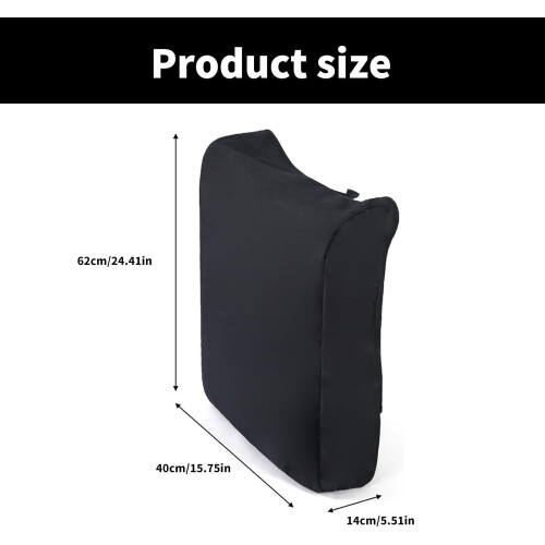 Water Resistant Strollers Storage Backpack For Parents Ergonomic Shoulder Carry Design Compact Foldable Outdoor Black 1