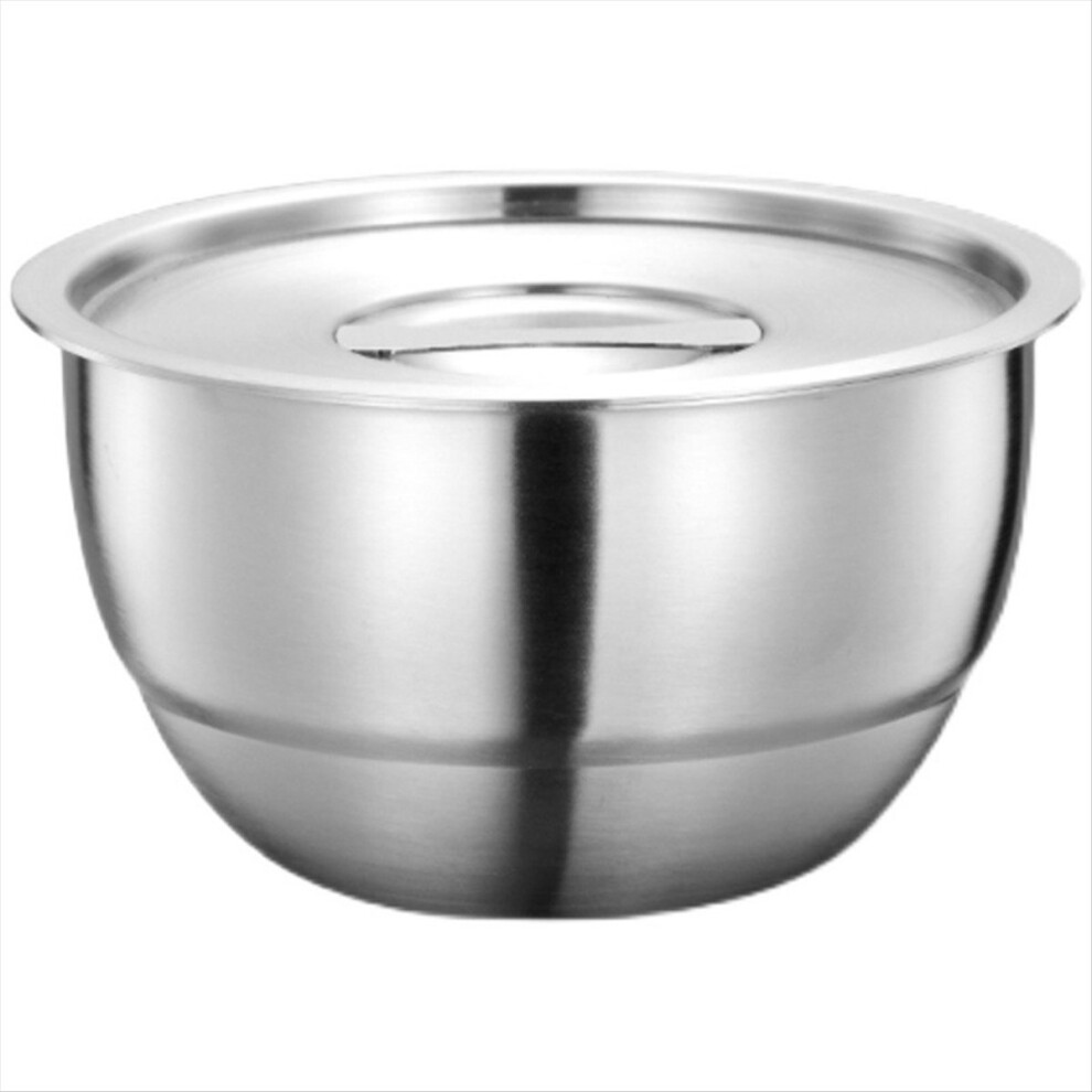 Stainless Steel Rice Bowl with Lid Soup Bowl Korean Cuisine Tools-image-OPC-PMD6MMT-NEW