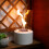 Fireplace Fire Bowl Pot Ethanol Firepit for Table 5