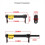 Μπάρα επέκτασης Bike Easy Wheels για πτυσσόμενο ποδήλατο (μαύρη) 3