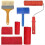 7 τεμάχια εργαλείο βαφής ξύλου, εργαλείο βαφής υφής ξύλου 1
