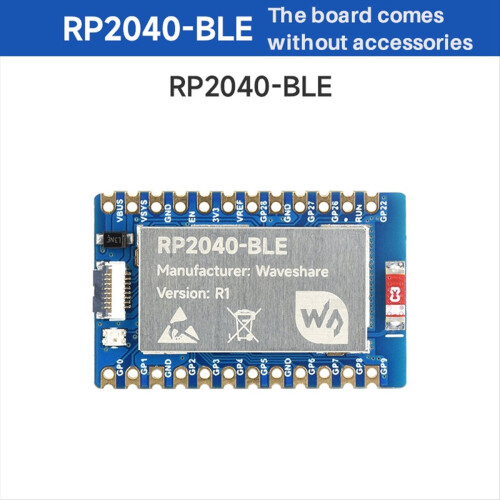 RP2040-BLE Mikrokontroller Bluetooth-utviklingskort 1