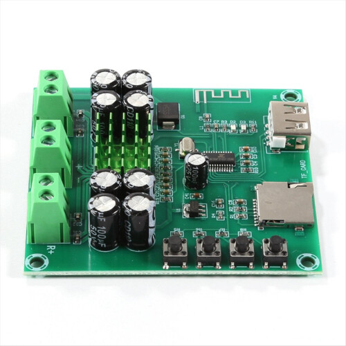 Modul amplificator Bluetooth XH-M422, modul dual de 50W 1