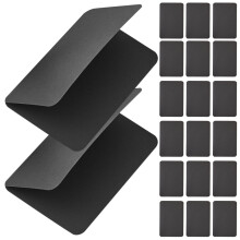 100 Unidades Tarjetas Papel Kraft En Plegables Para