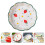Ceramic Salad Bowl Con De Ola, Para Y 6
