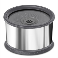 Alimentator de apă anti-scurgere din oțel inoxidabil de 6,5 l și 1,6 galoane (D)