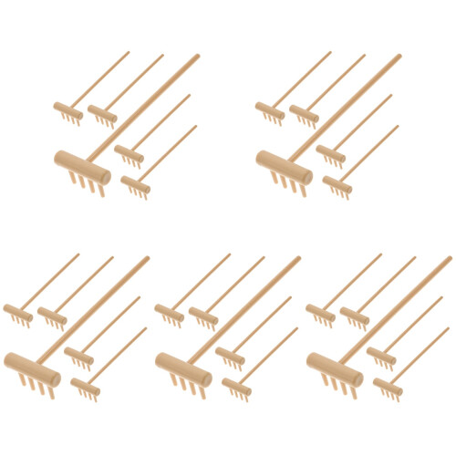 30 Pièces Râteaux Miniatures Pour Jardin Table Zen 1