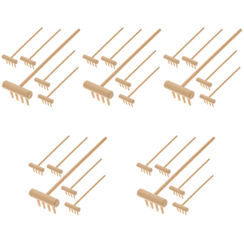 30 Pièces Râteaux Miniatures Pour Jardin Table Zen 2