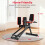 （Black and Red）Leg Trainer Hip Abductor Machine 7