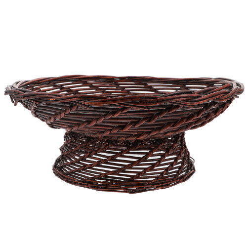 1St Stevige Willow Fruitmand Voor Verse Fruit En Snacks