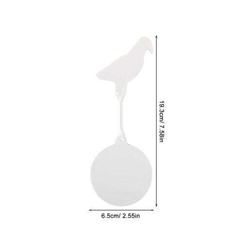 Thick Metal Bird Target For Outdoor Shooting Auto Reset Rotating 1