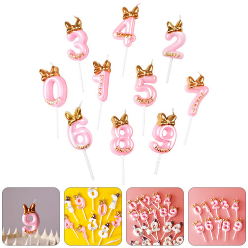 10 Pezzi Per Torte Decorazioni Compleanno 1