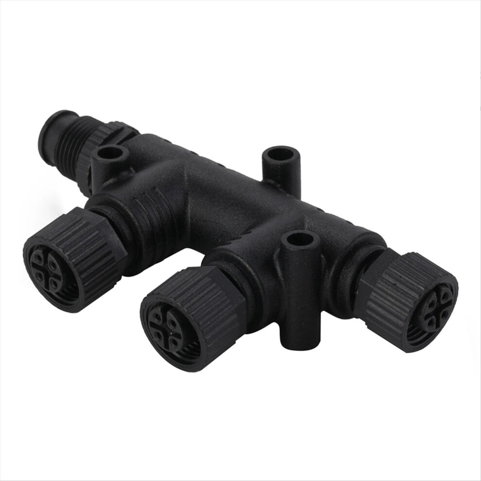 Nmea 2000 T Connector 4 Port 5Pin Thread Ip67 Nmea 2000 (N2k) 4711633213106