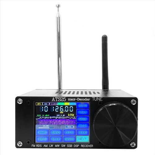 4.17 Air ATS25 max dekoder fullbåndsradiomottaker FM RDS AM LW MW