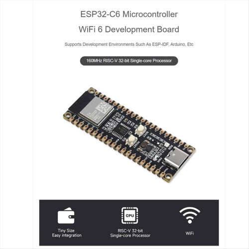 ESP32-C6--M Utviklingskort WiFi 6 Mikrokontroller 2