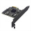 Κάρτα PCIE 2 θυρών PCI Express 3.0 X1 σε κάρτα επέκτασης διπλού USB 2