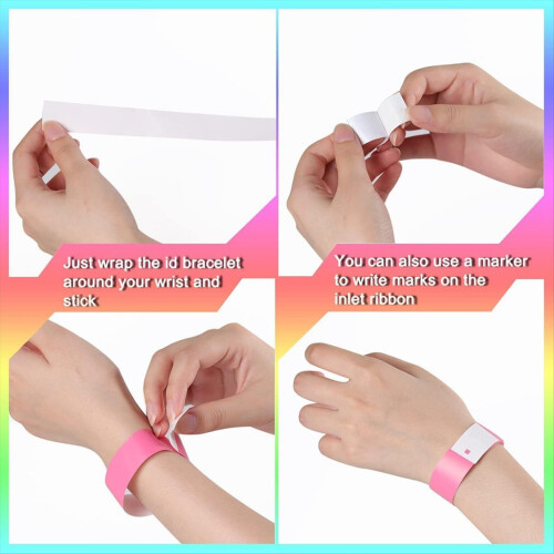 Bracelets pour événements - 700 bracelets fluo étanches 2