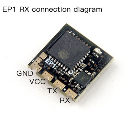 Για EP1 RX 2.4G ExpressLRS ELRS Nano Receiver για Αεροπλάνο 2