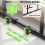 Adjustable Dip Bars Power Tower Multi Gym Home Workout Parallel Bars Ireland 4
