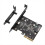 Κάρτα επέκτασης USB-C 3.2 Gen 2x2 PCI-e Gen 3 x4 Type-c 20Gbps ASMedia 5