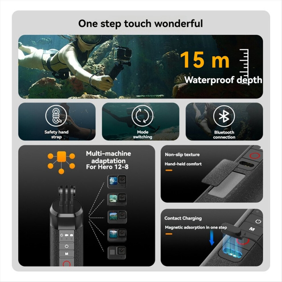 Buoyancy Selfie Stick With Remote Control 4711633231681