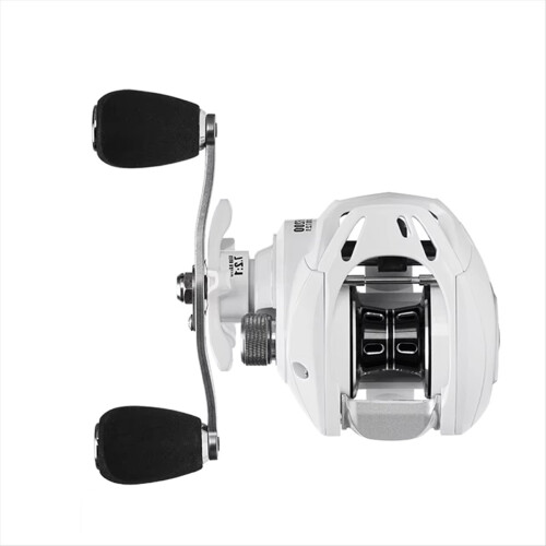 Carretel de pesca Baitcasting Casting Mão Esquerda