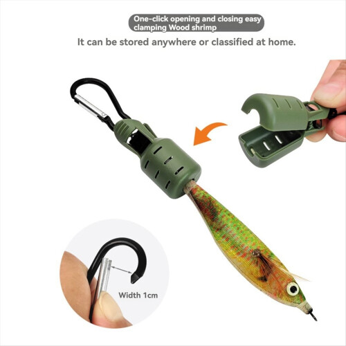 9pcs Jig Bait Protector Kit with Carabiner 1