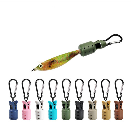 9pcs Jig Bait Protector Kit with Carabiner 2