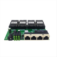 Convertor media optic cu comutator de fibră Ethernet rapid POE invers de 100M