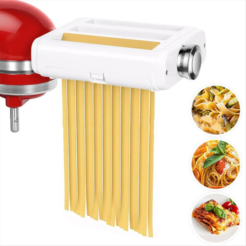 Versatile Pasta Maker Attachment 3 in 1 for Stand Mixers 2