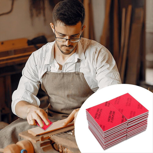 Σετ σφουγγαριών λείανσης 320-3000 Grit, λεπτά αφρώδη σφουγγαράκια λείανσης 1