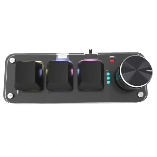 2.4G Wireless Bluetooth Knob Mechanical Keyboard 1