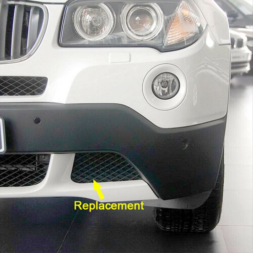 Pro X3 E83 Kryt spodní mřížky předního nárazníku 2