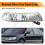 Lâmpada de seta para espelho retrovisor de carro 2003-2010 esquerda 3D0949101A 5