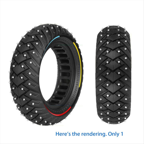 Three-Color Line Wing Pattern Snow Off-Road Solid Tire Belt Screw 1