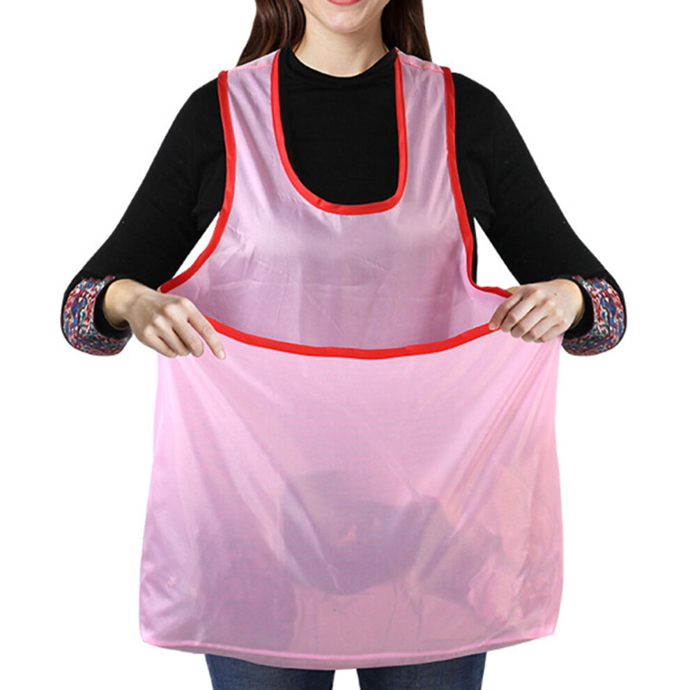 Laundry Apron Large Capacity With Ergonomic Shoulder Straps Oxford Fabric Pocket For Clothes Drying Organizers 9393856550111