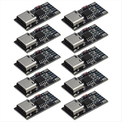 PD/QC/AFC Type-C Decoy-kort USB Boost-modul 10 stk.