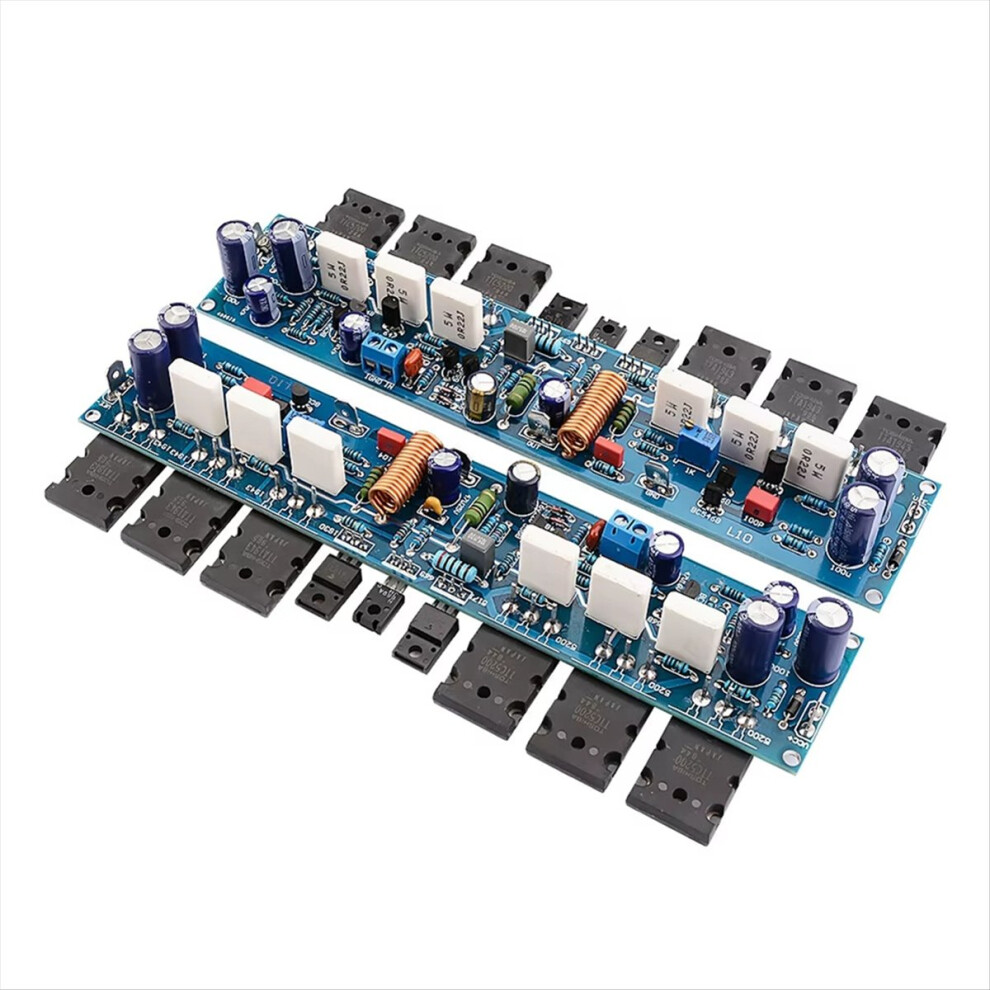 2Pcs L10 Sound Amplifier Board 2.0 Channel Class Ab Power Amplifiers 4711633252068