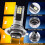 Mini LED Scheinwerferlampen H7 Hochleistungs-Lauf-Auto-Nebelscheinwerfer 7