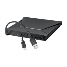 Externe dvd-drive, USB 3.0 Type-C, draagbare cd-dvd-brander