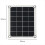 10W bærbart solpanel med dobbelt USB 5V 2A, solcellekort 2