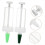 2 stücke Manuelle Seeder Garten Seeder Dispenser Hand Seeder Spreader 4