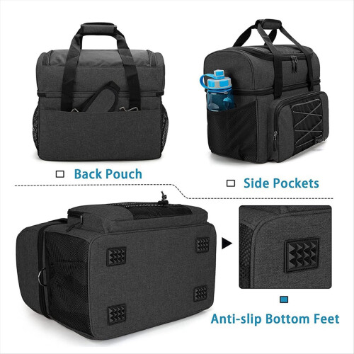 Borsa da bowling, borsa da bowling con tazze da bowling e divisorio imbottito 2