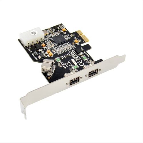 PCI Express PCI-E x1 σε 3 θύρες, κάρτα ελεγκτή 1394B, πρόσθετη κάρτα 2